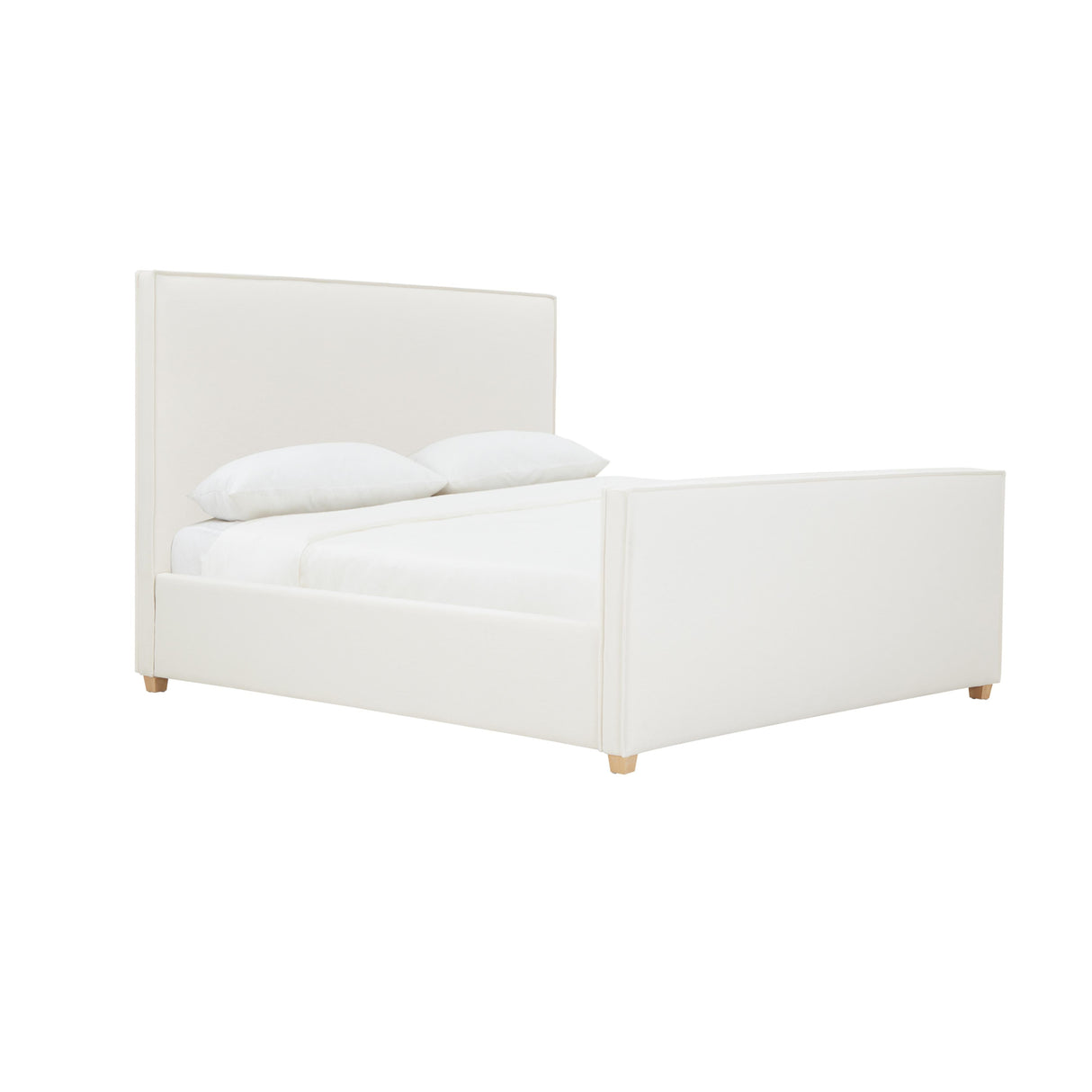 Bristol Park Ivory Upholstered Bed