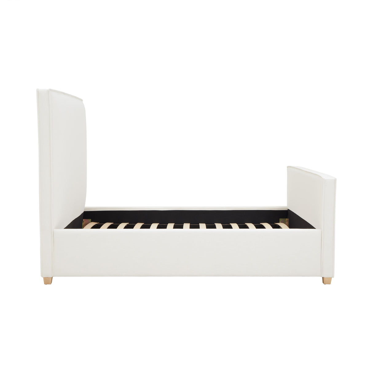 Bristol Park Ivory Upholstered Bed