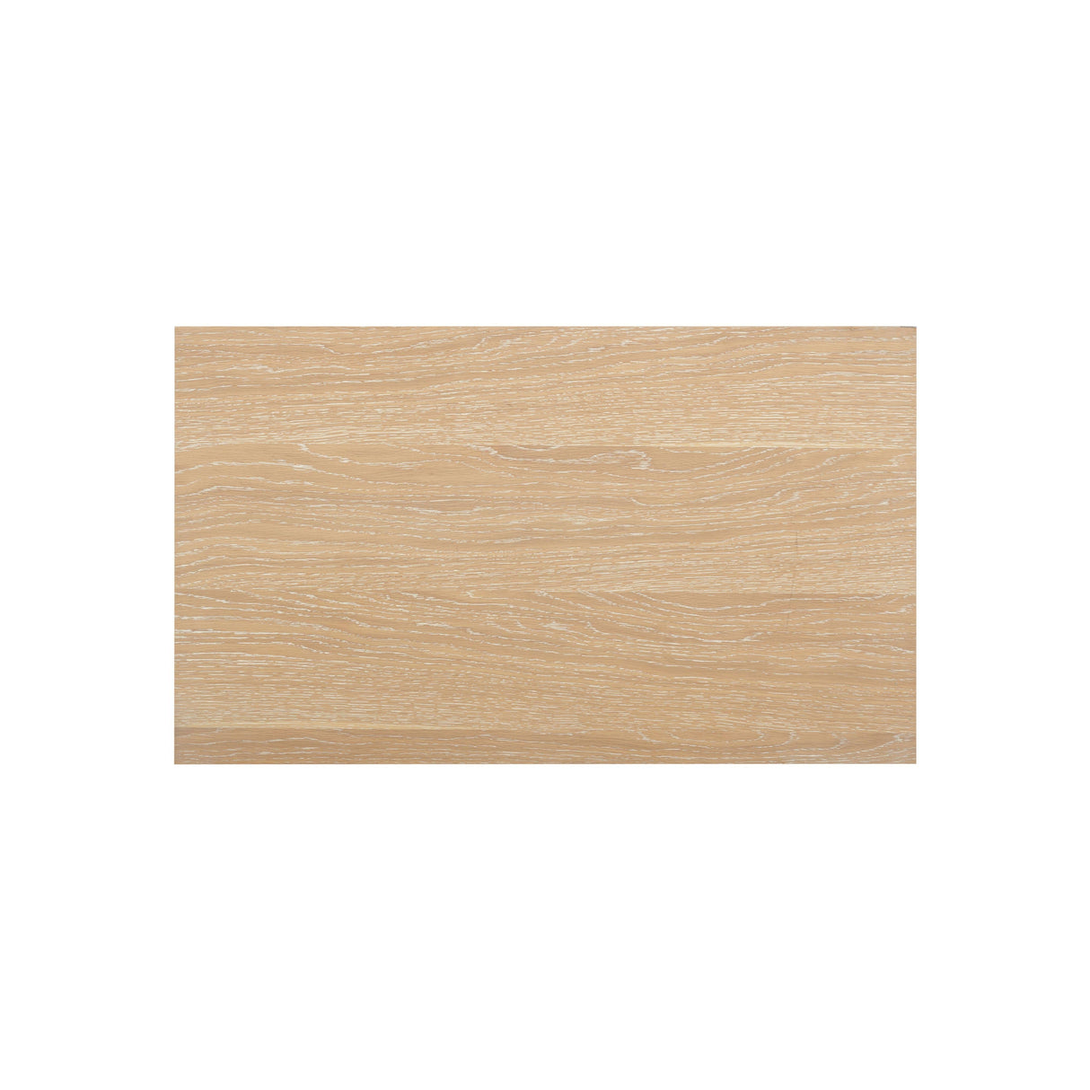 Bristol Park 30" Whitewashed Oak Wood 2-Drawer Nightstand