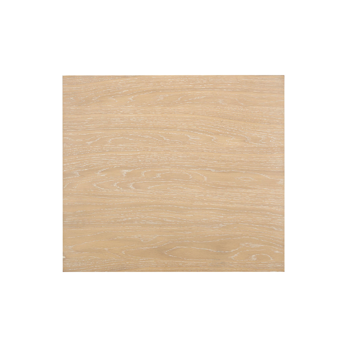 Bristol Park 20" Whitewashed Oak Wood 2-Drawer Nightstand