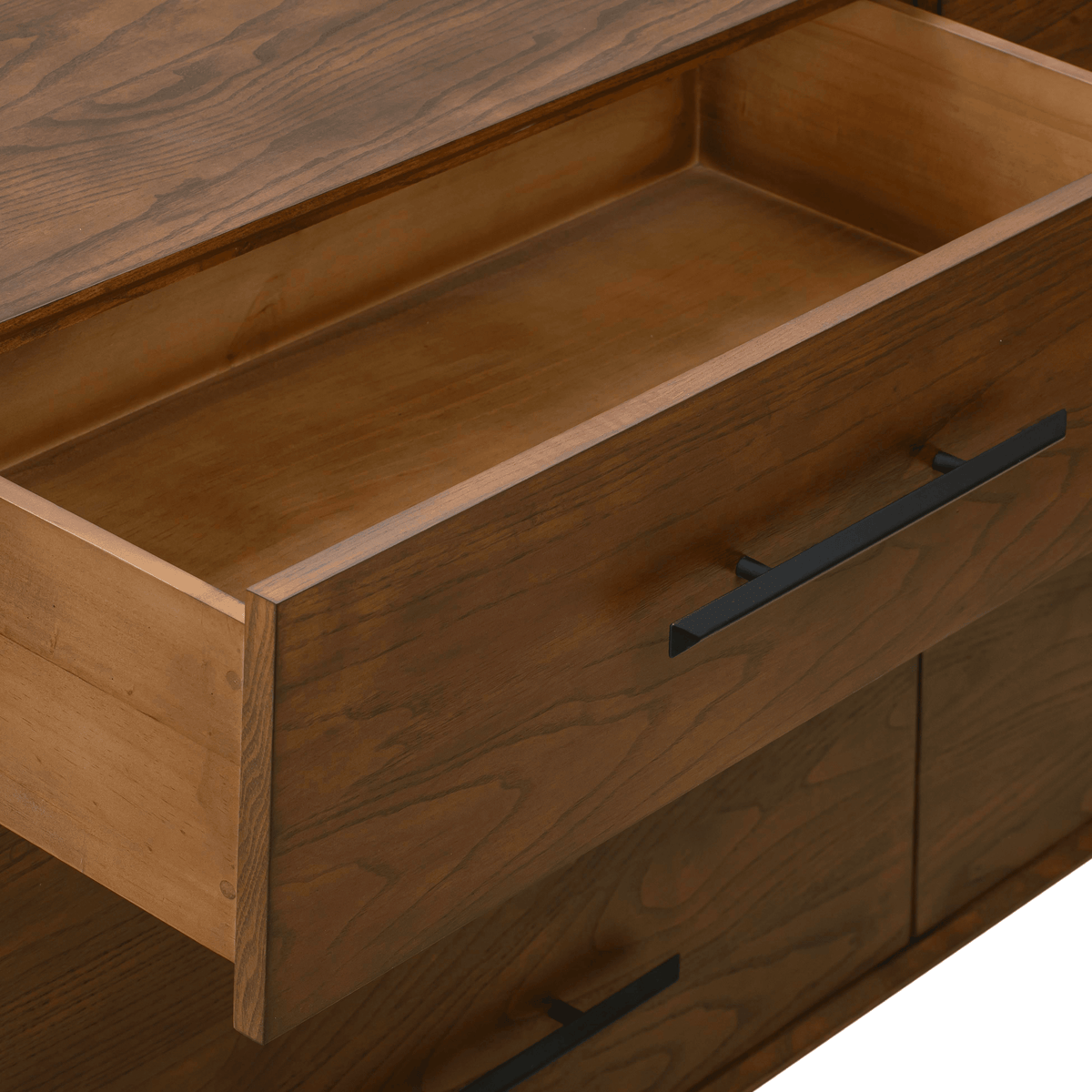 Emery 62" Walnut 6-Drawer Dresser - View 6