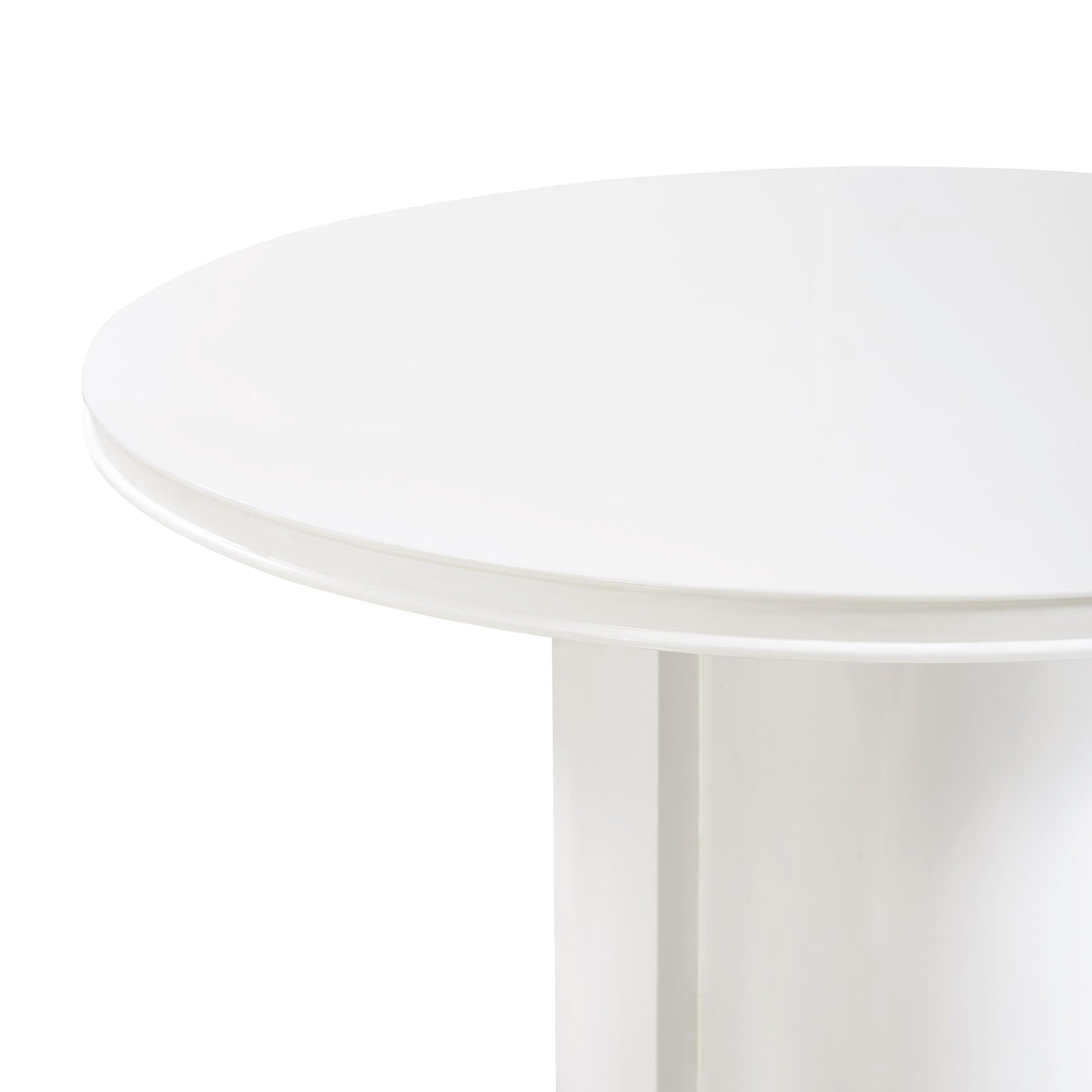 Elora 47" Lacquer Round Dining Table
