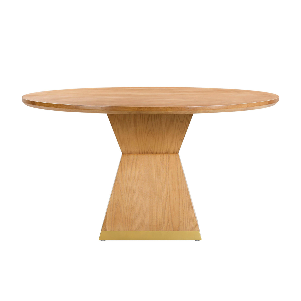 Nolan 56" Wood Round Dining Table