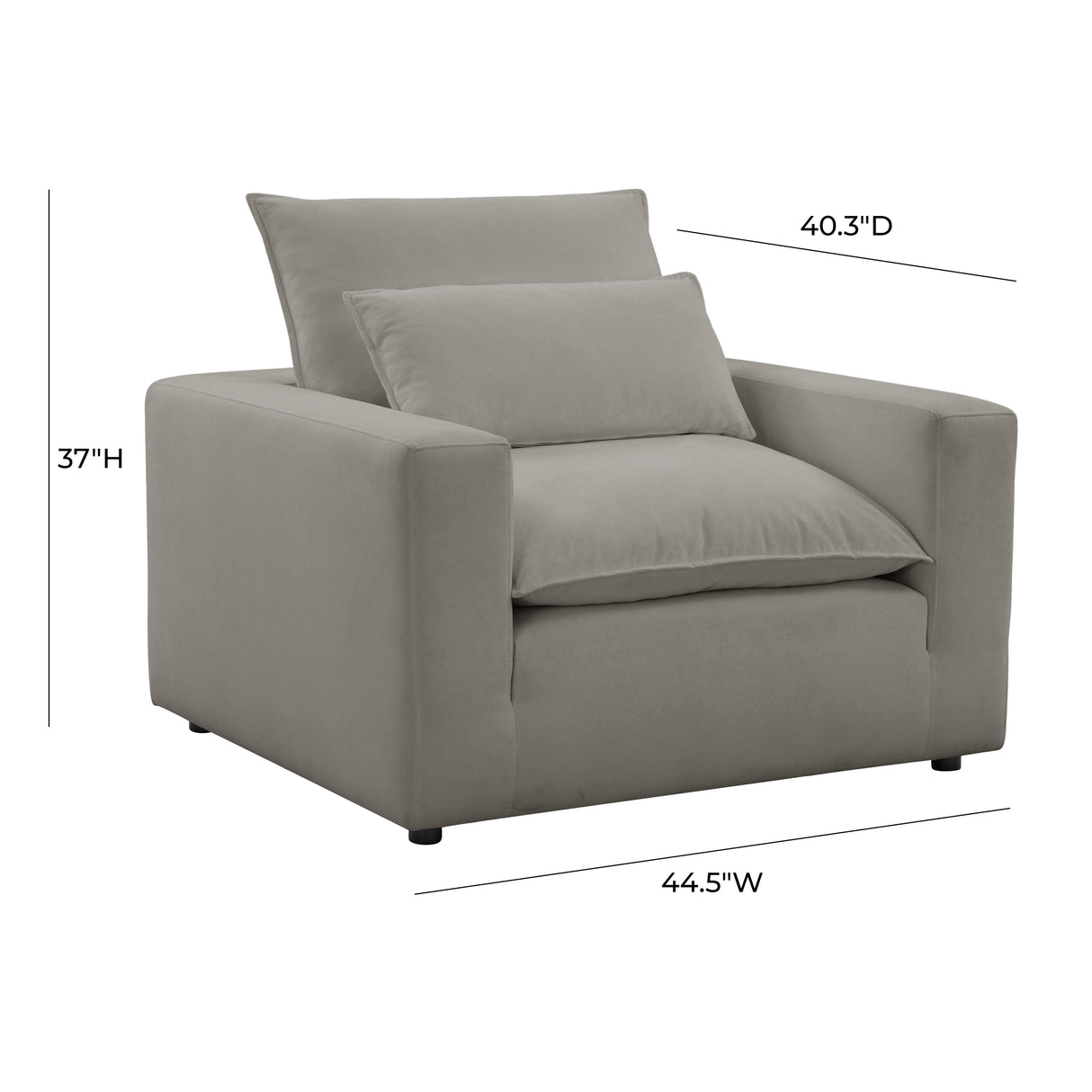 Cali Performance Fabric Armchair
