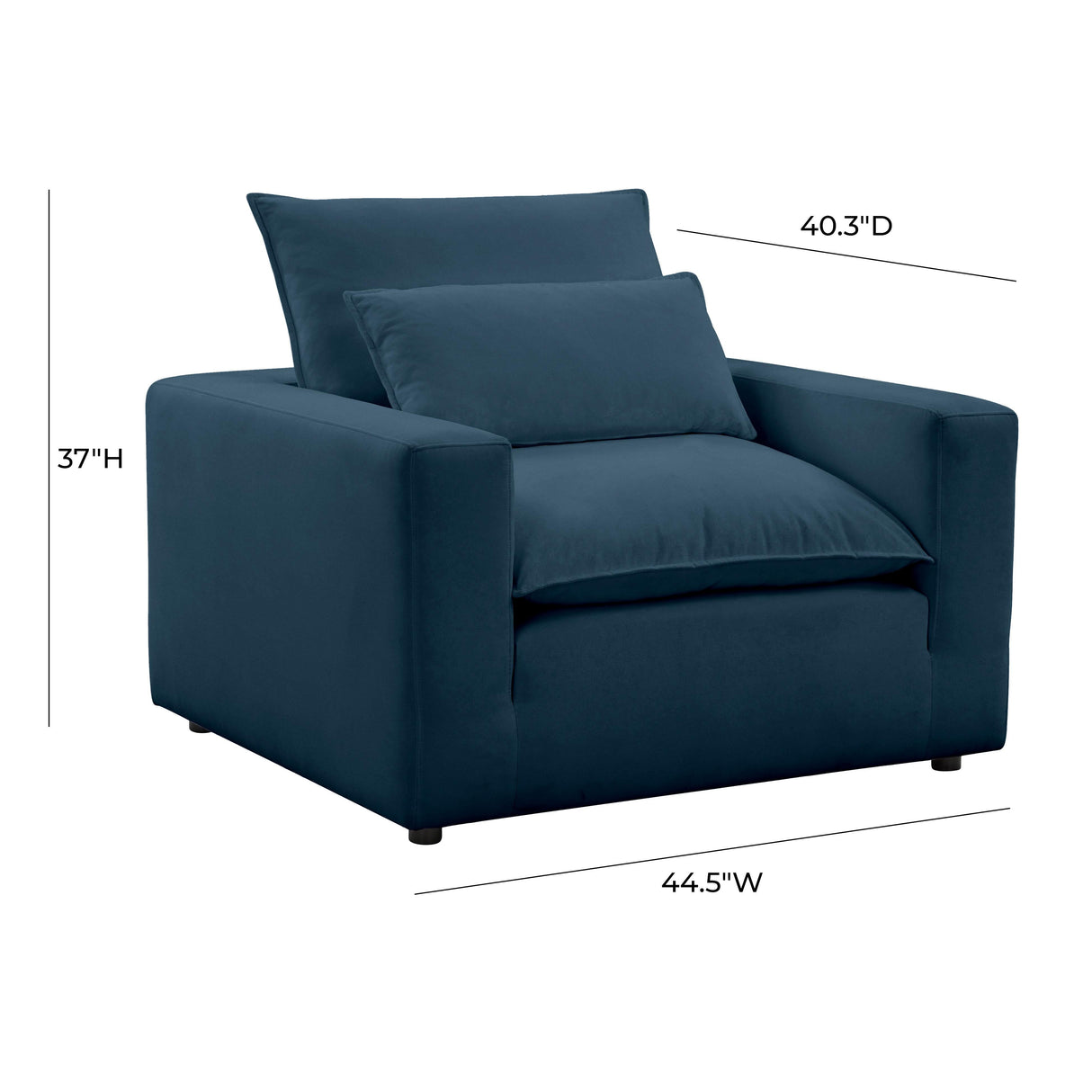 Cali Performance Fabric Armchair