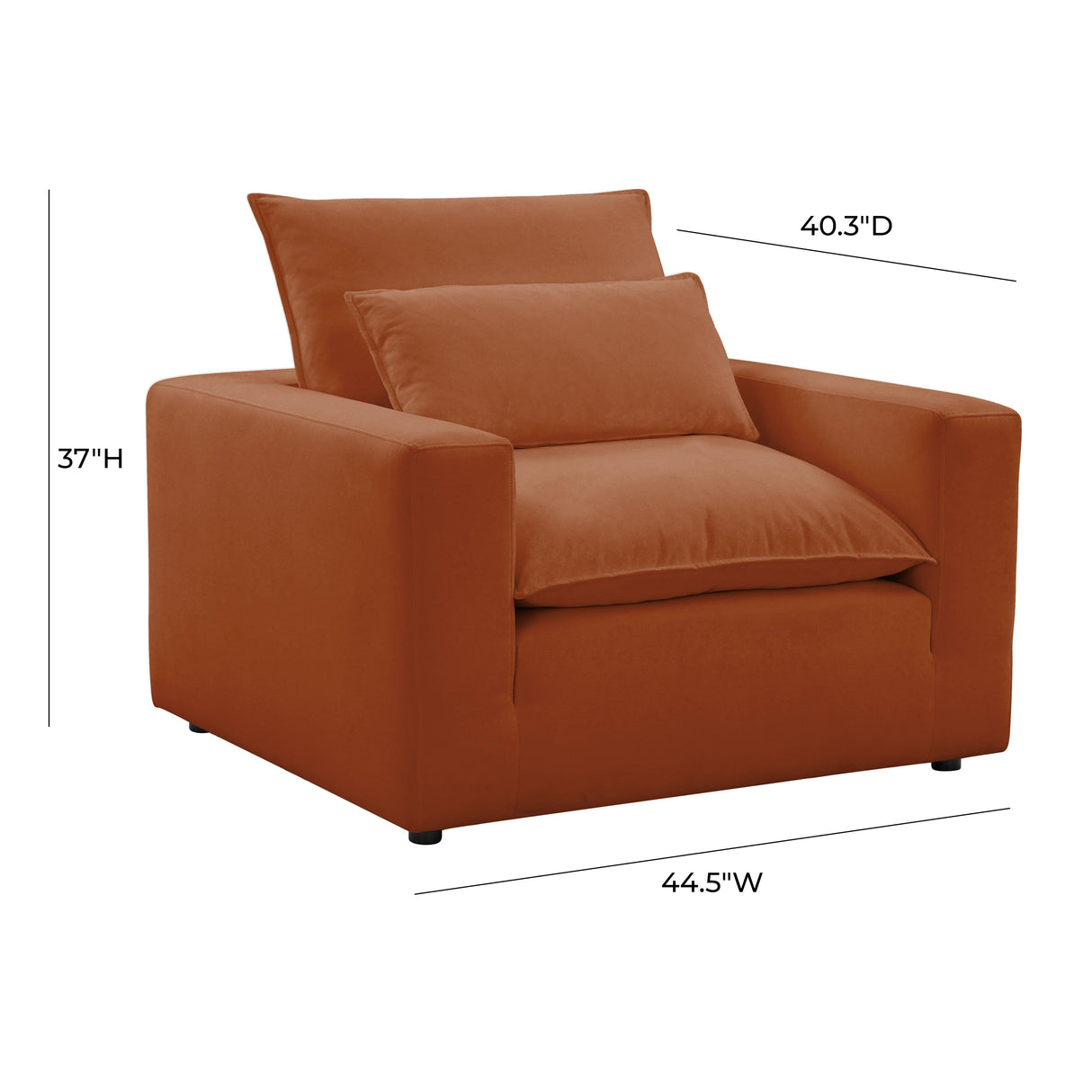 Cali Performance Fabric Armchair