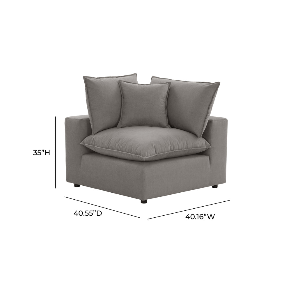Cali Modular Corner Chair dimensions