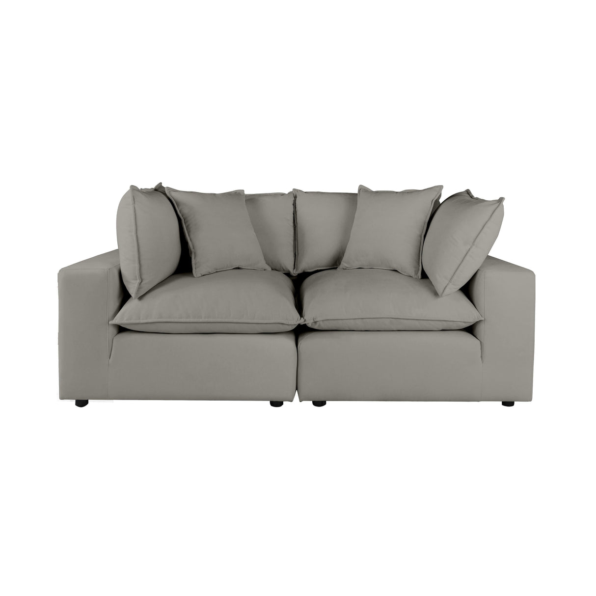 Cali 80" Performance Fabric Modular Loveseat