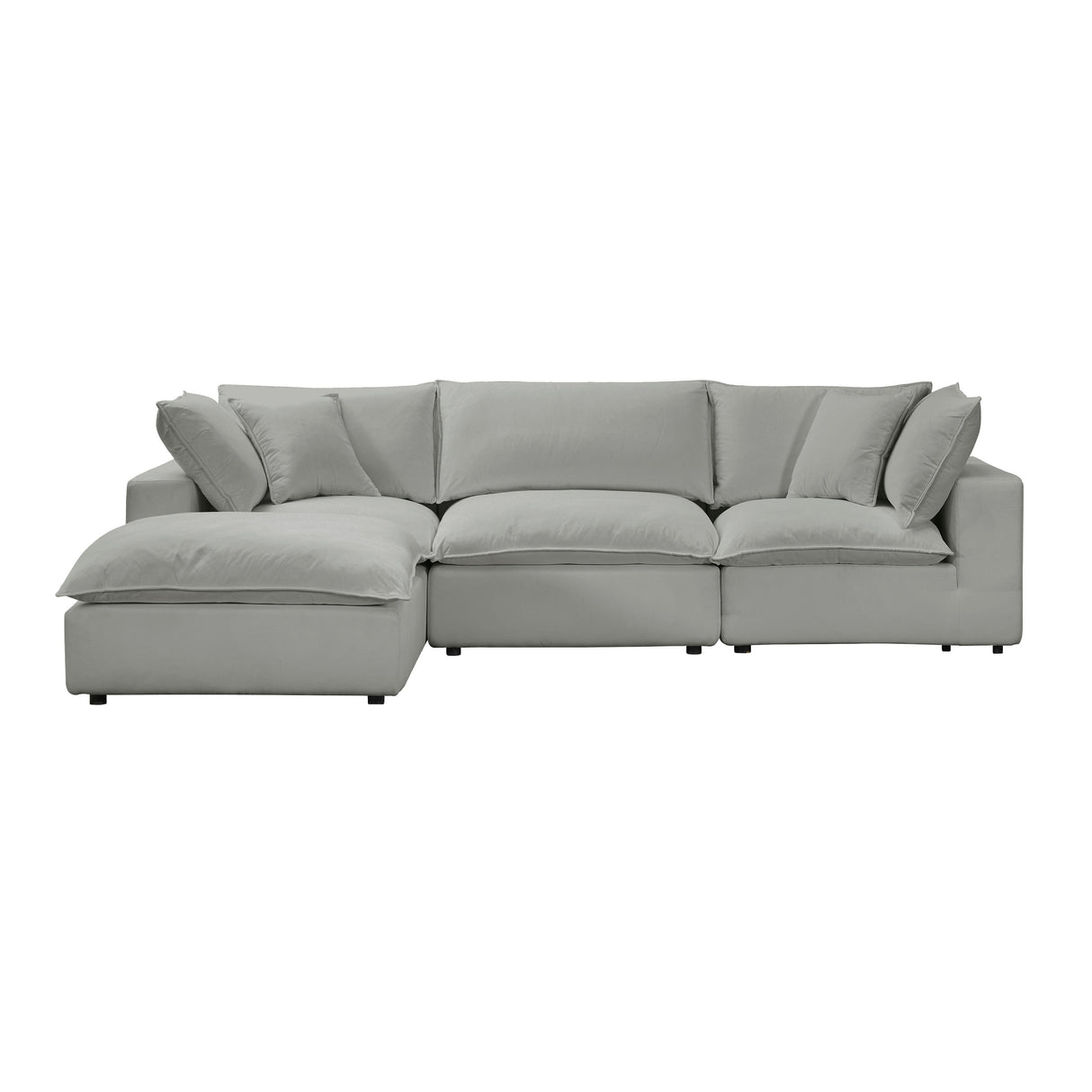 Cali 4-Piece Performance Fabric Modular Sectional