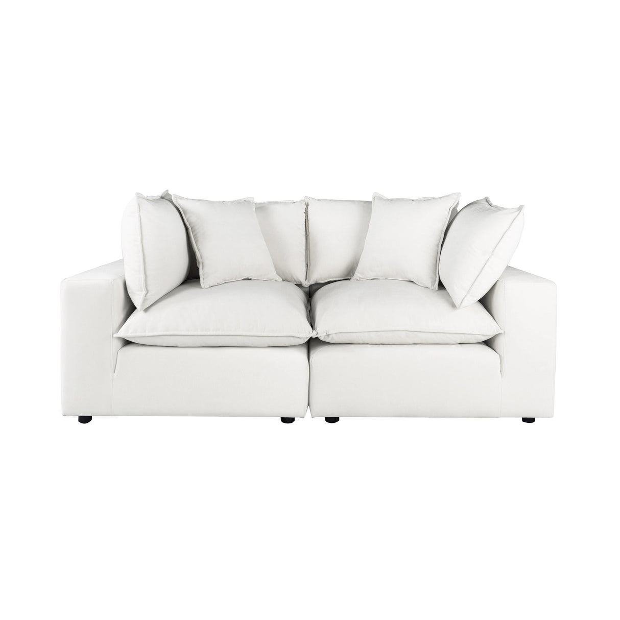 Cali 80" Performance Fabric Modular Loveseat