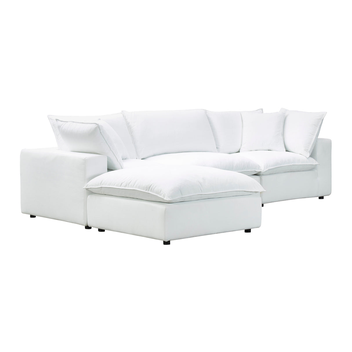 Cali 4-Piece Performance Fabric Modular Sectional