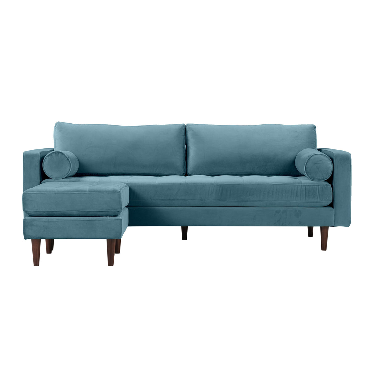 Cave 2-Piece Velvet Sectional