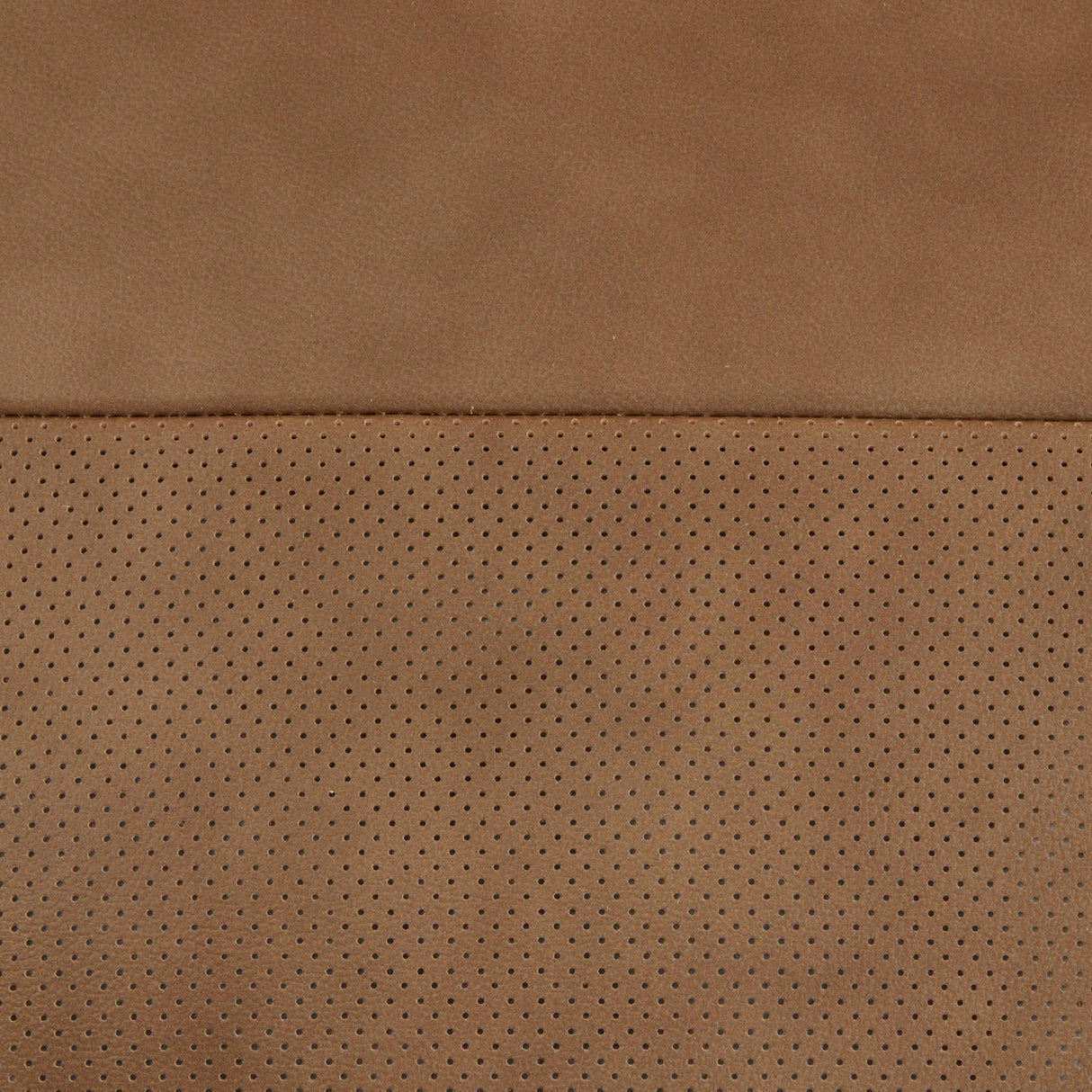 Cali Brown Leather Modular Armless Chair