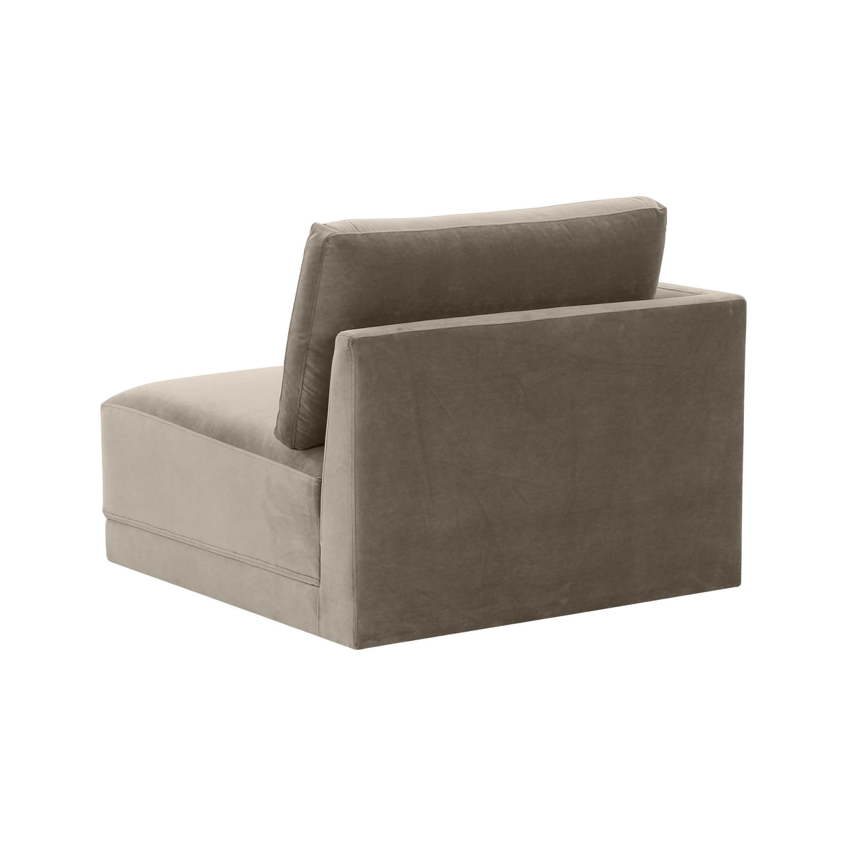 Willow Performance Velvet Modular LAF Corner Chair - View 5
