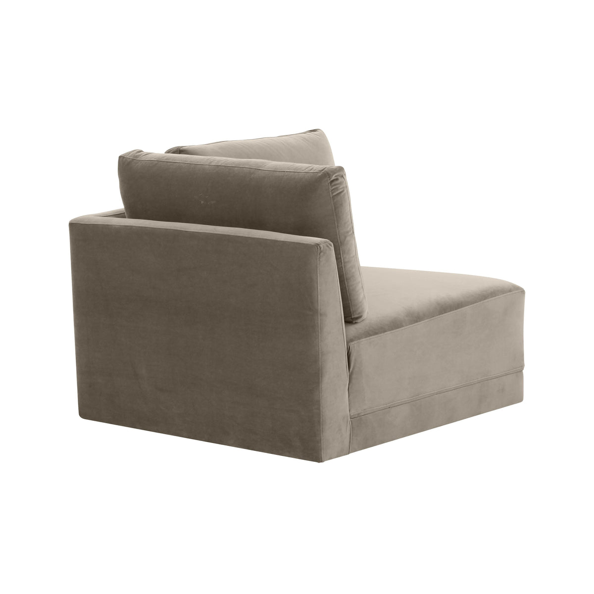 Willow Performance Velvet Modular Corner Chair - View 3