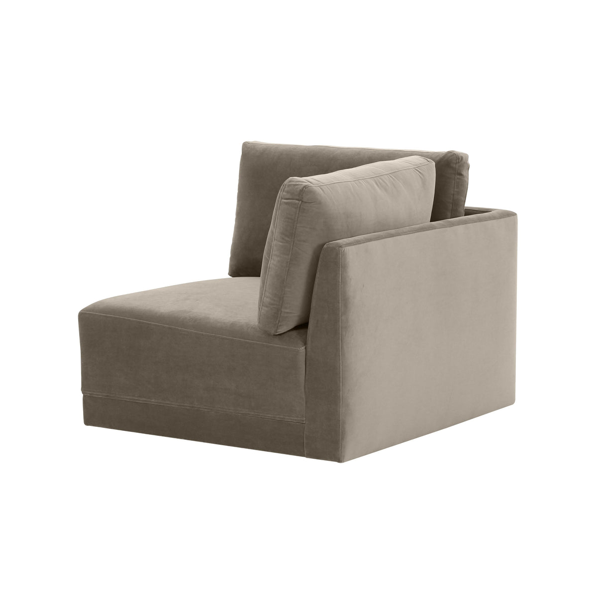 Willow Performance Velvet Modular Corner Chair - View 5