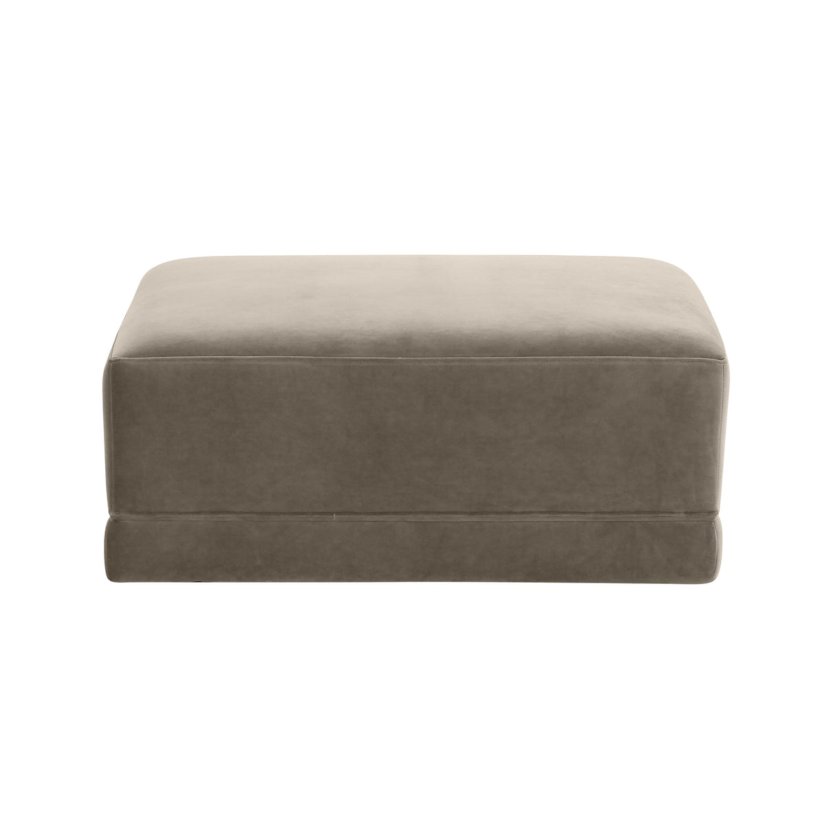 Willow Velvet Modular Ottoman