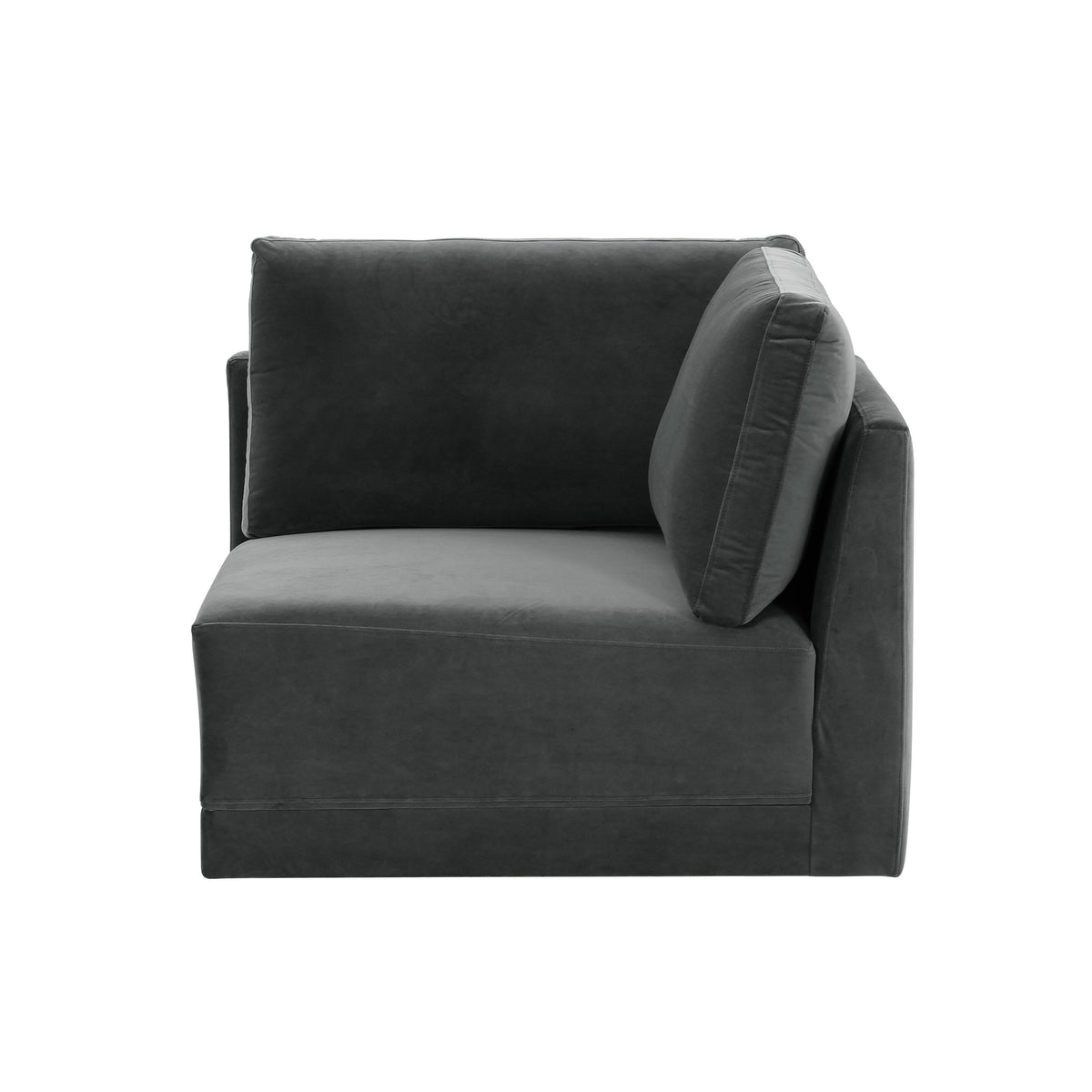 Willow Performance Velvet Modular Corner Chair - View 9