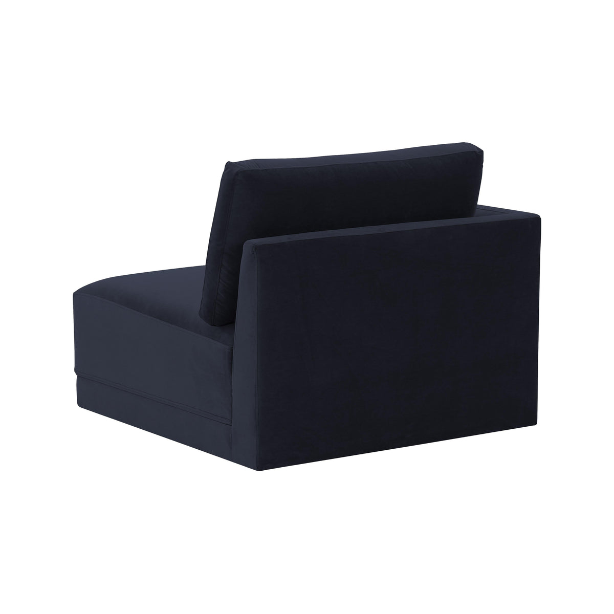 Willow Performance Velvet Modular LAF Corner Chair - View 16