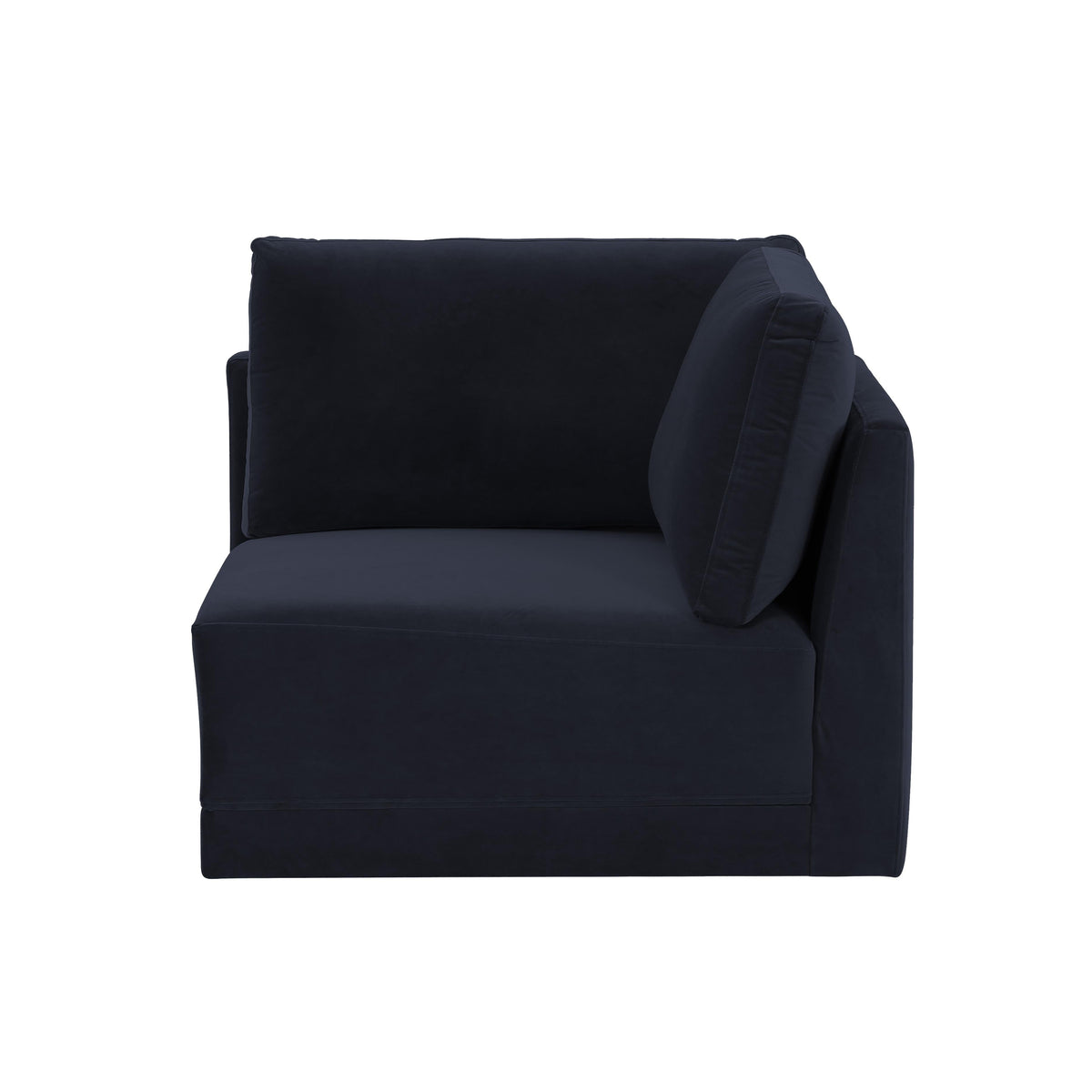 Willow Performance Velvet Modular Corner Chair - View 17