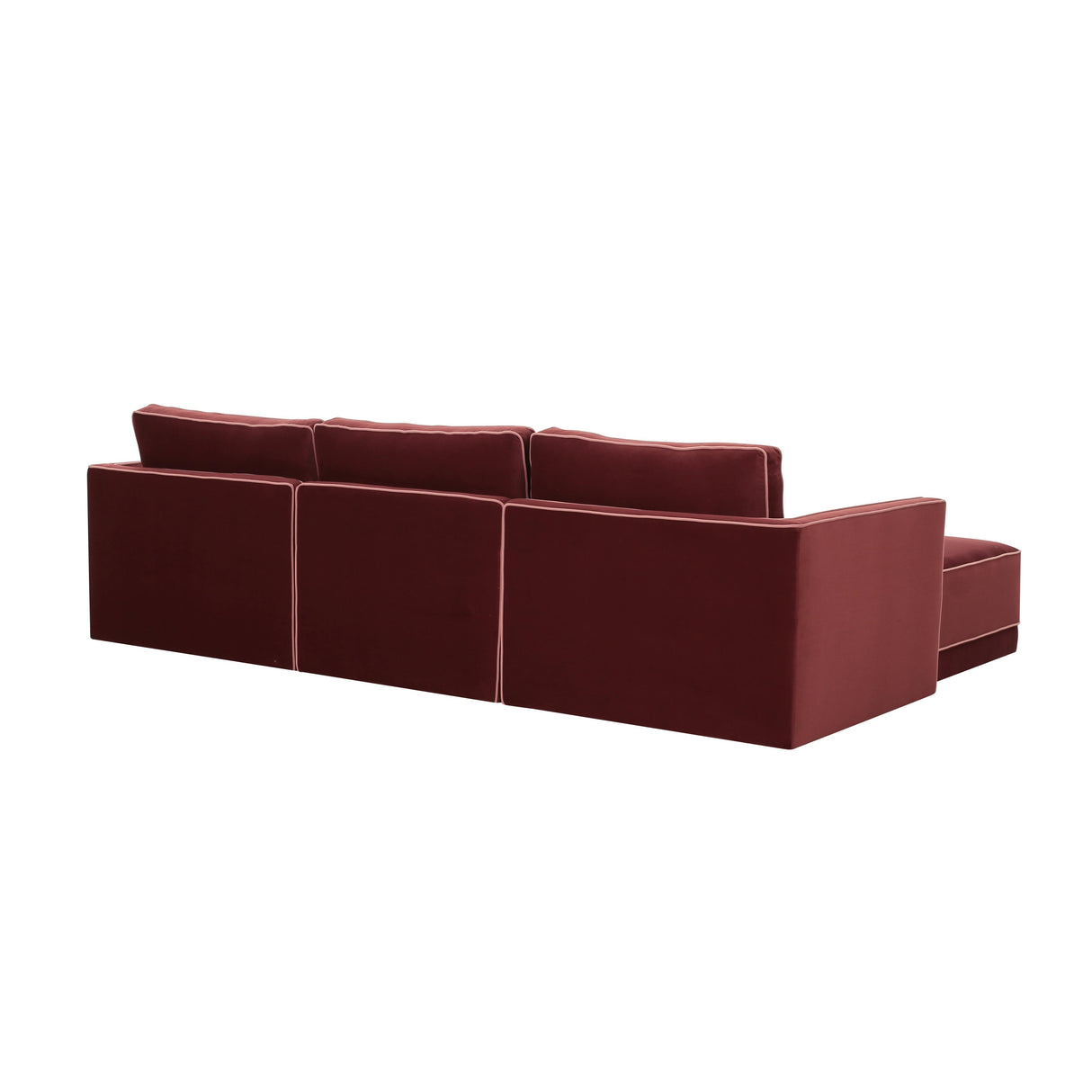 Willow 4-Piece Velvet Modular Sectional