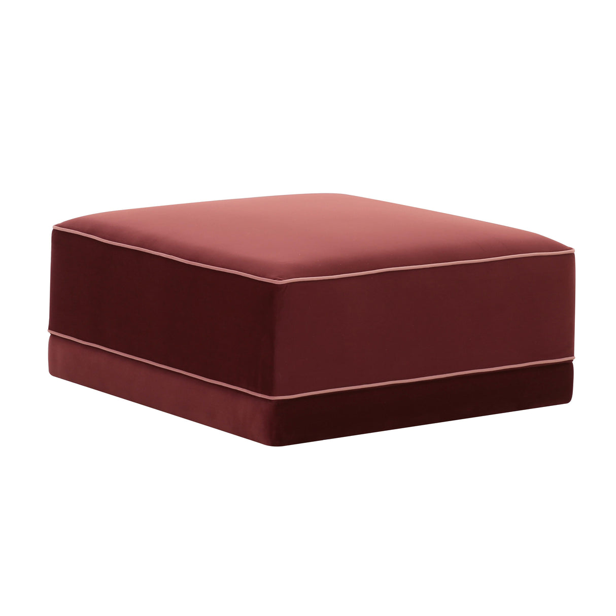 Willow Velvet Modular Ottoman