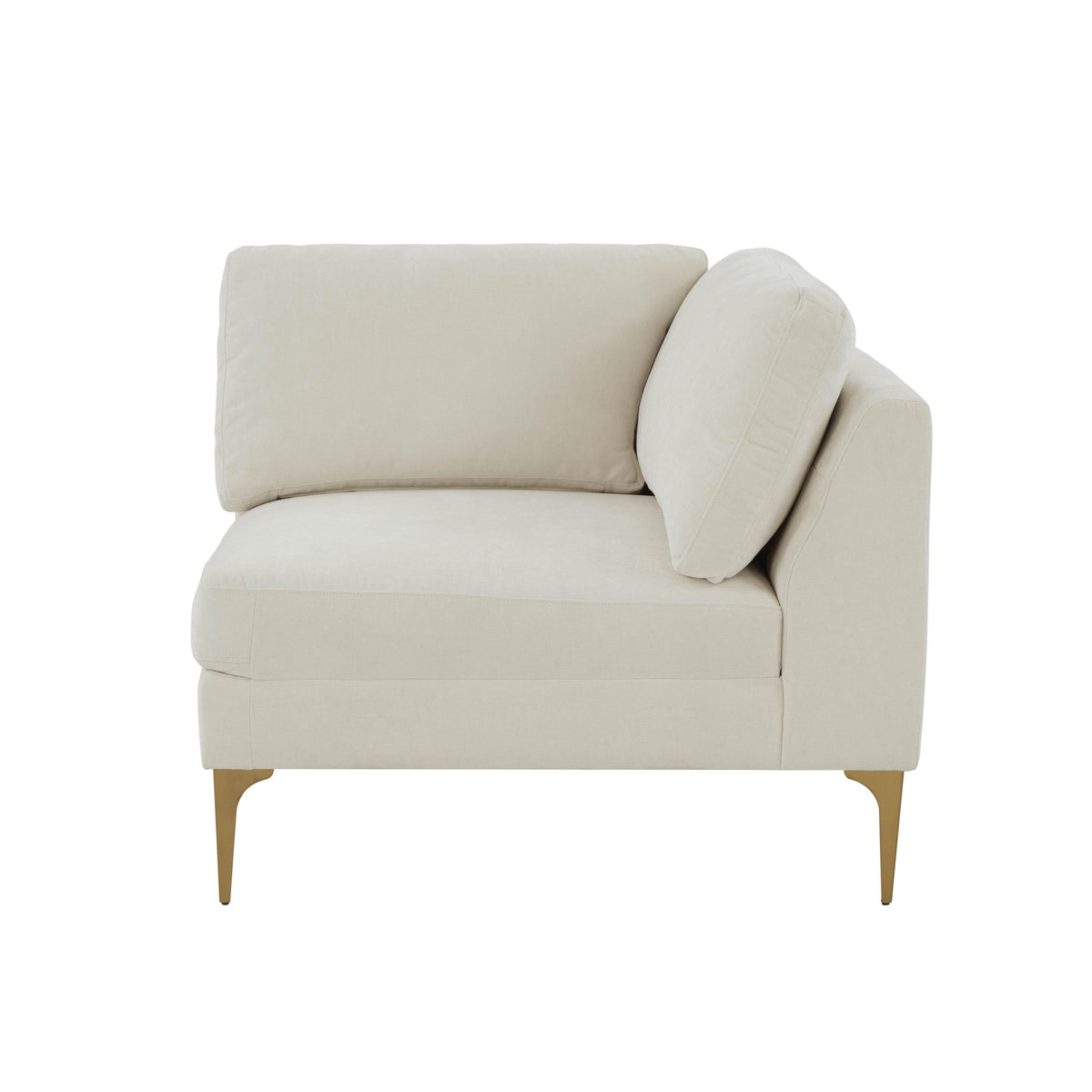 Serena Performance Velvet Modular Corner Seat - View 2