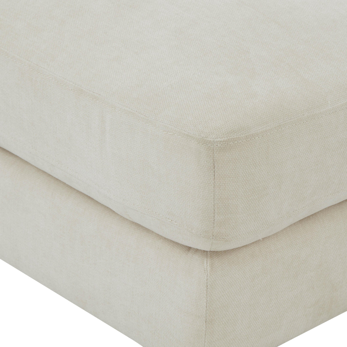 Serena Velvet Ottoman