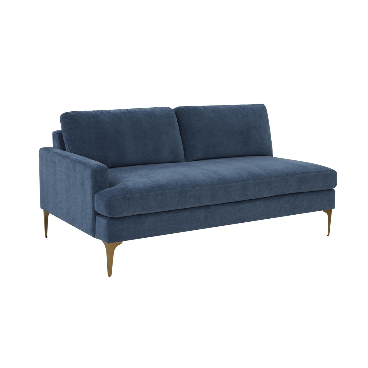 Serena 68" Performance Velvet Modular Loveseat - View 6
