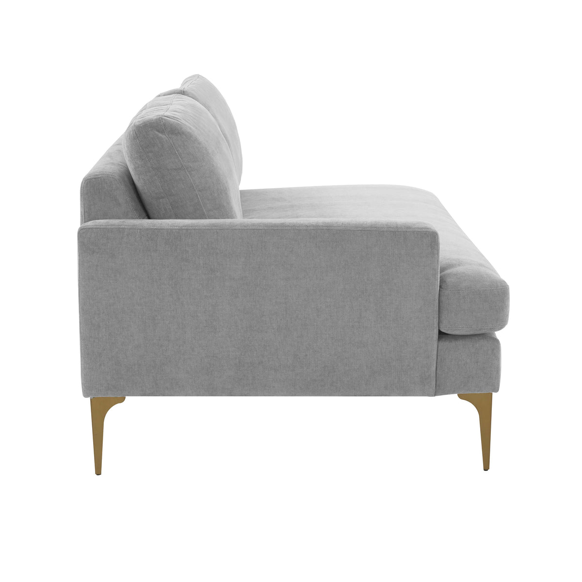 Serena 68" Performance Velvet Modular Loveseat - View 18