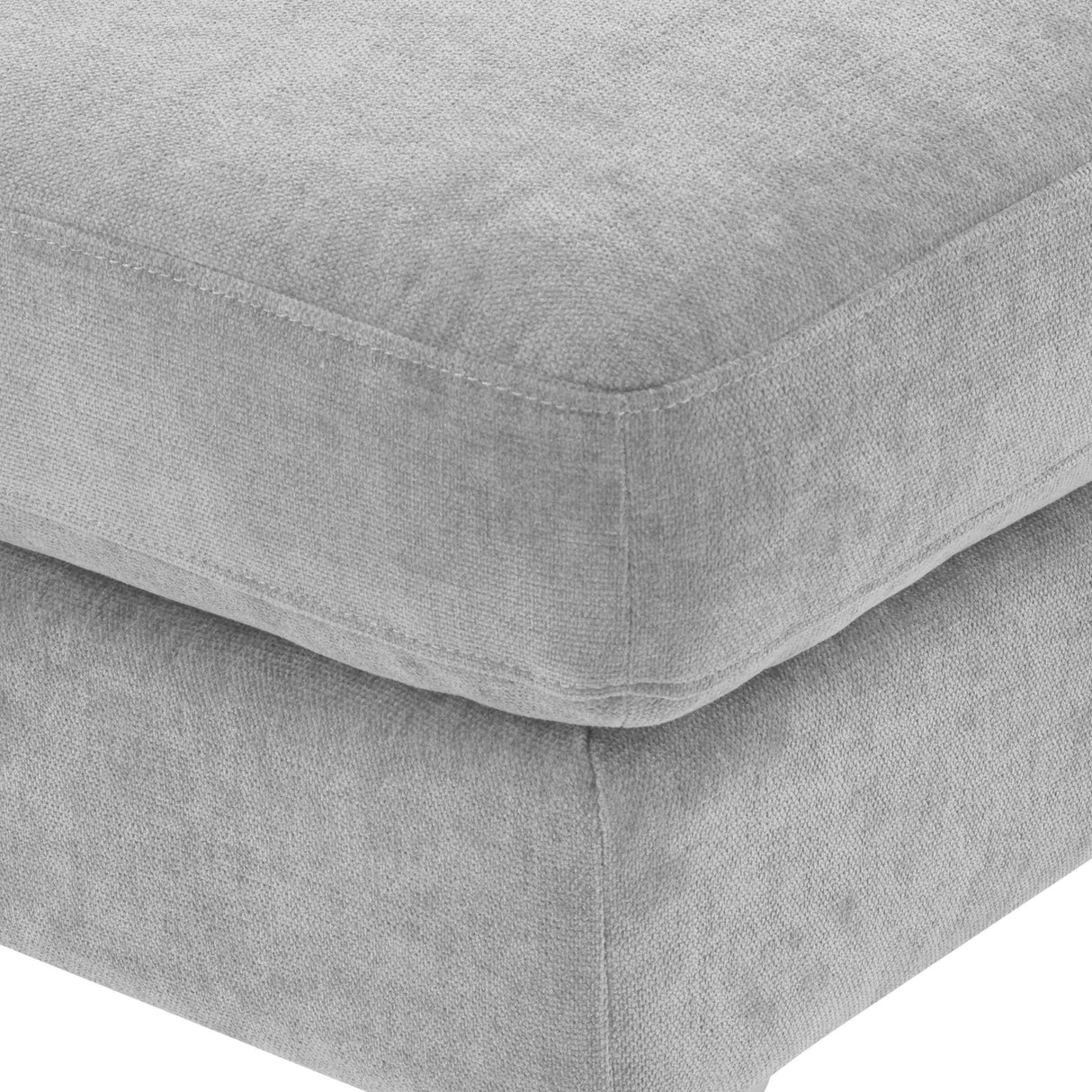 Serena Velvet Ottoman