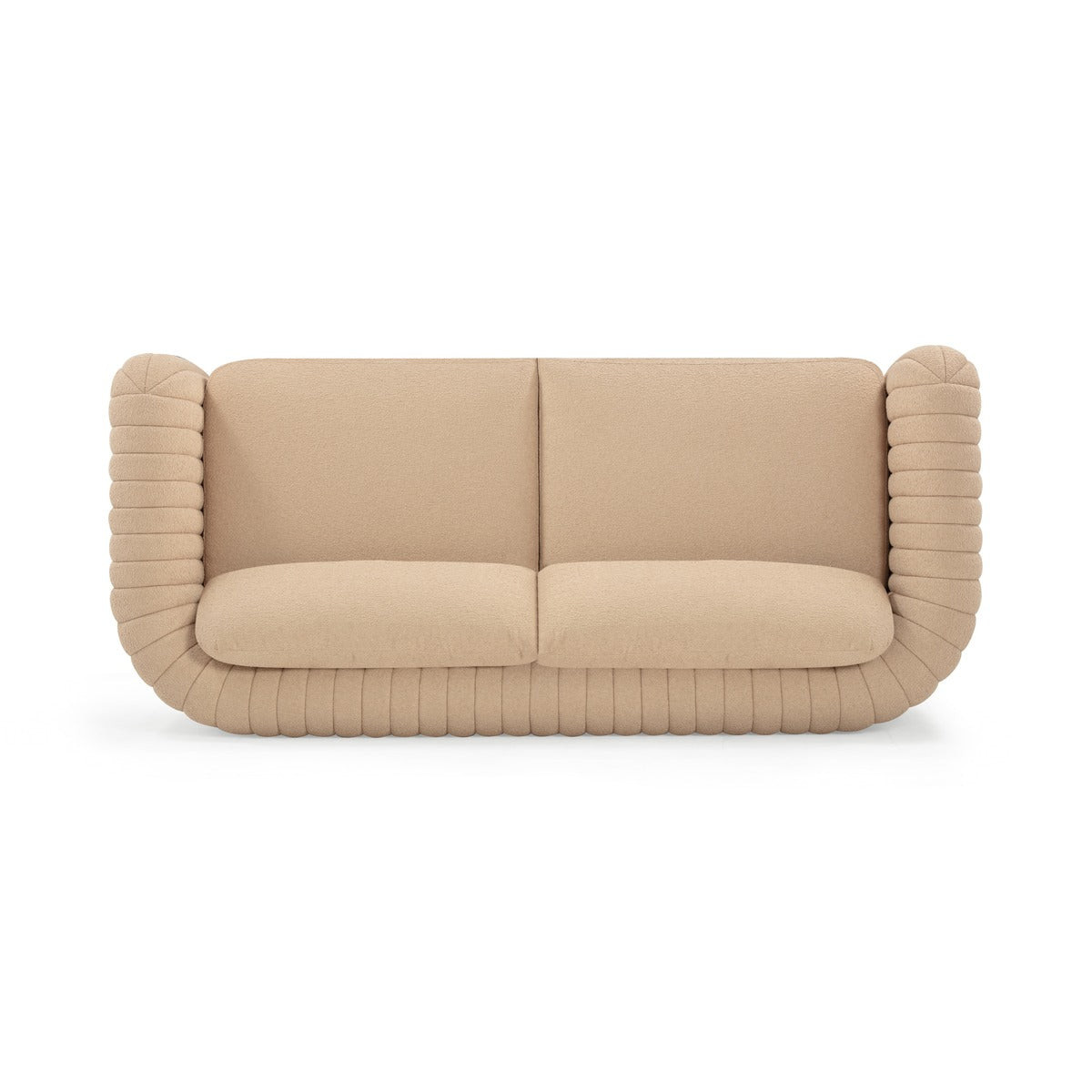 Porto 90" Honey Boucle Sofa