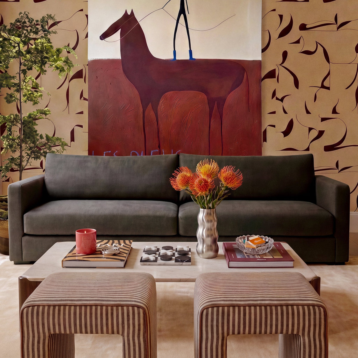 Portsmouth 85 Inch Sofa angled perspective highlighting deep seating and plush back cushions