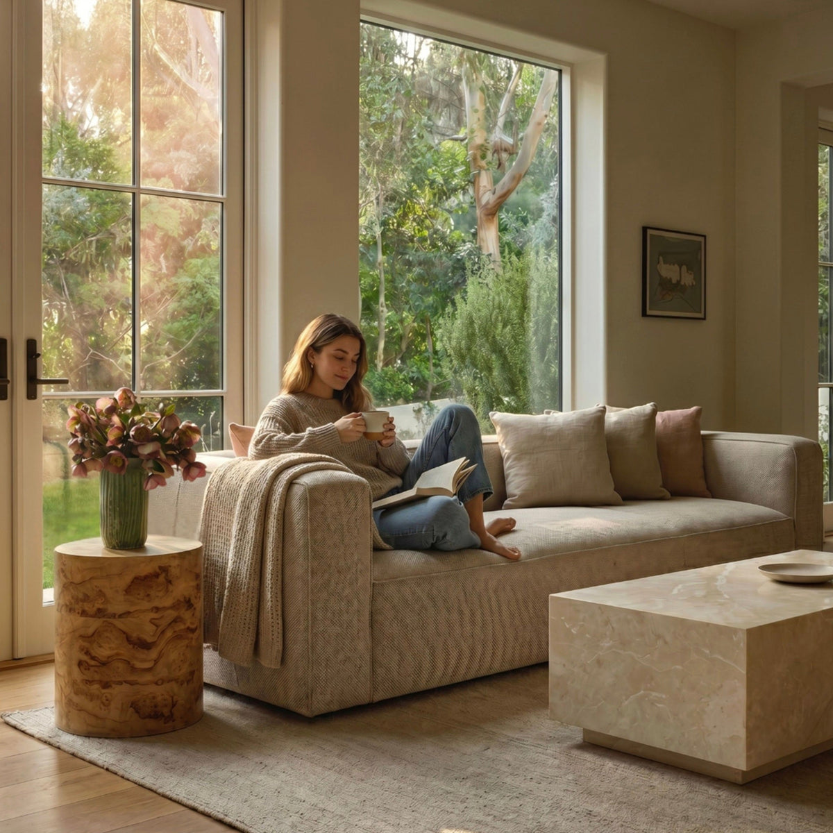 Aurora 90" Sofa - View 10