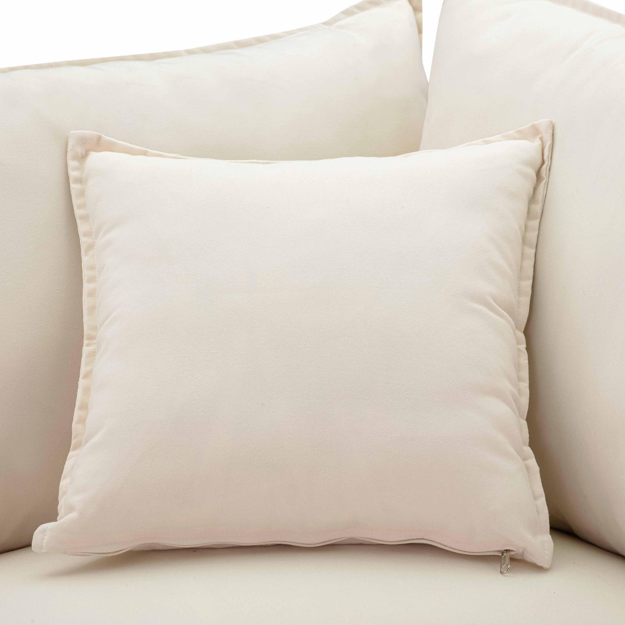 Cali 4-Piece Natural Wicker Outdoor Modular Sectional