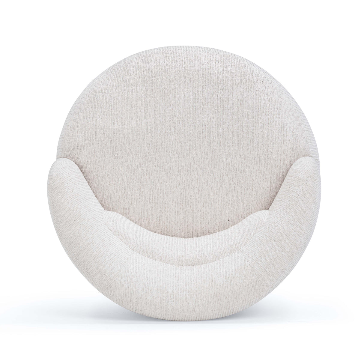 Massa Textured Fabric Swivel Accent Chair