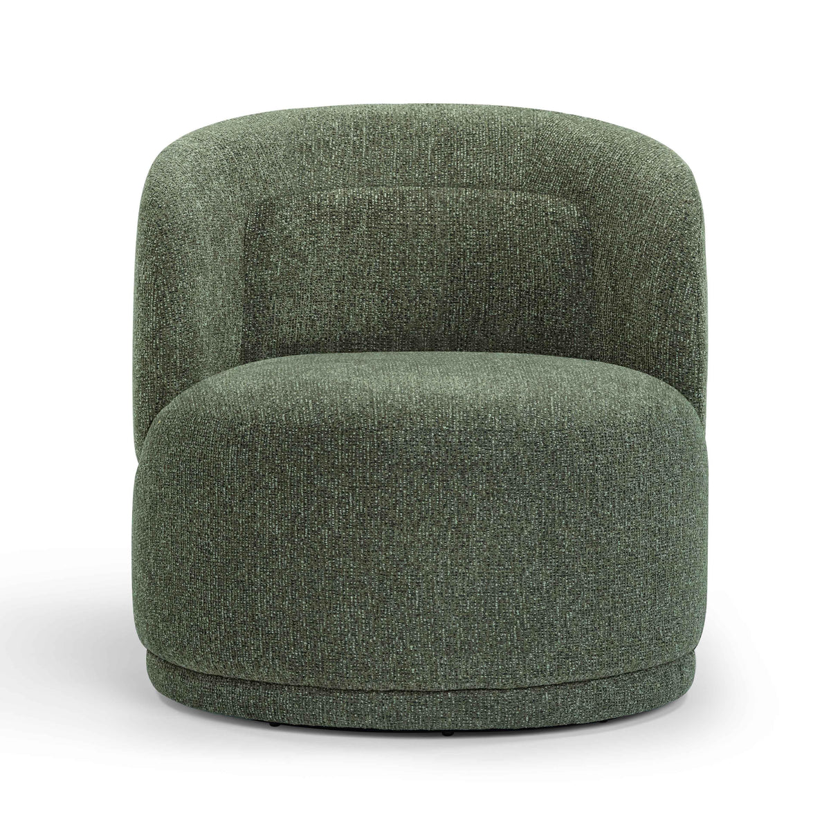 Massa Textured Fabric Swivel Accent Chair