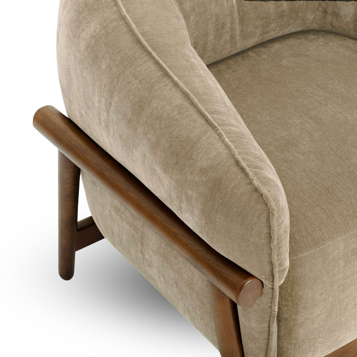 Piedmont Upcycled Contract-Grade Chenille Accent Chair - View 12