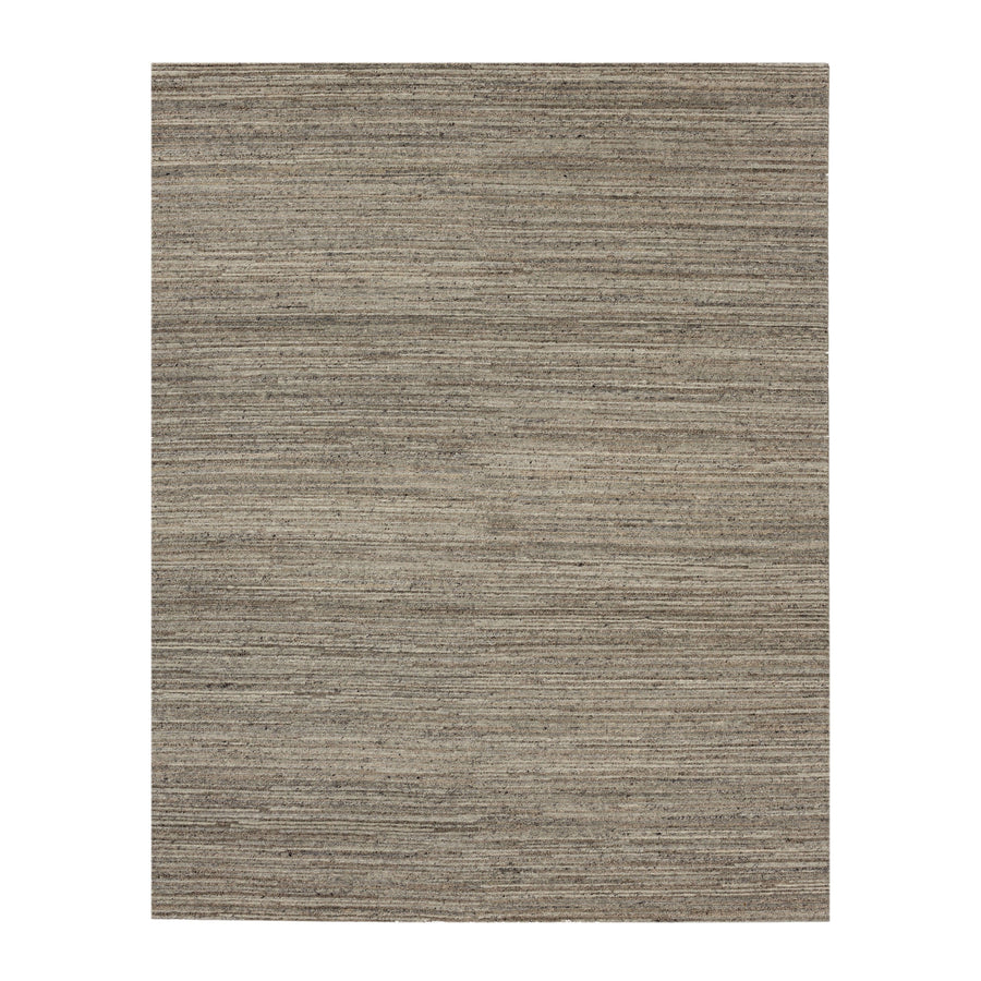 Karastan Raja Grey Area Rug - Hand Knotted Wool, Made in India