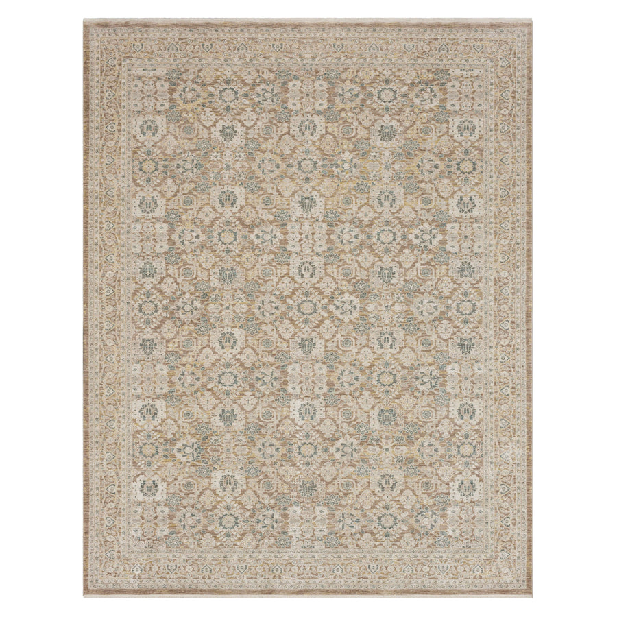 Karastan Surrey Hills Sunningdale Beryl Traditional Area Rug - Machine Woven Polyester, Made in Turkey