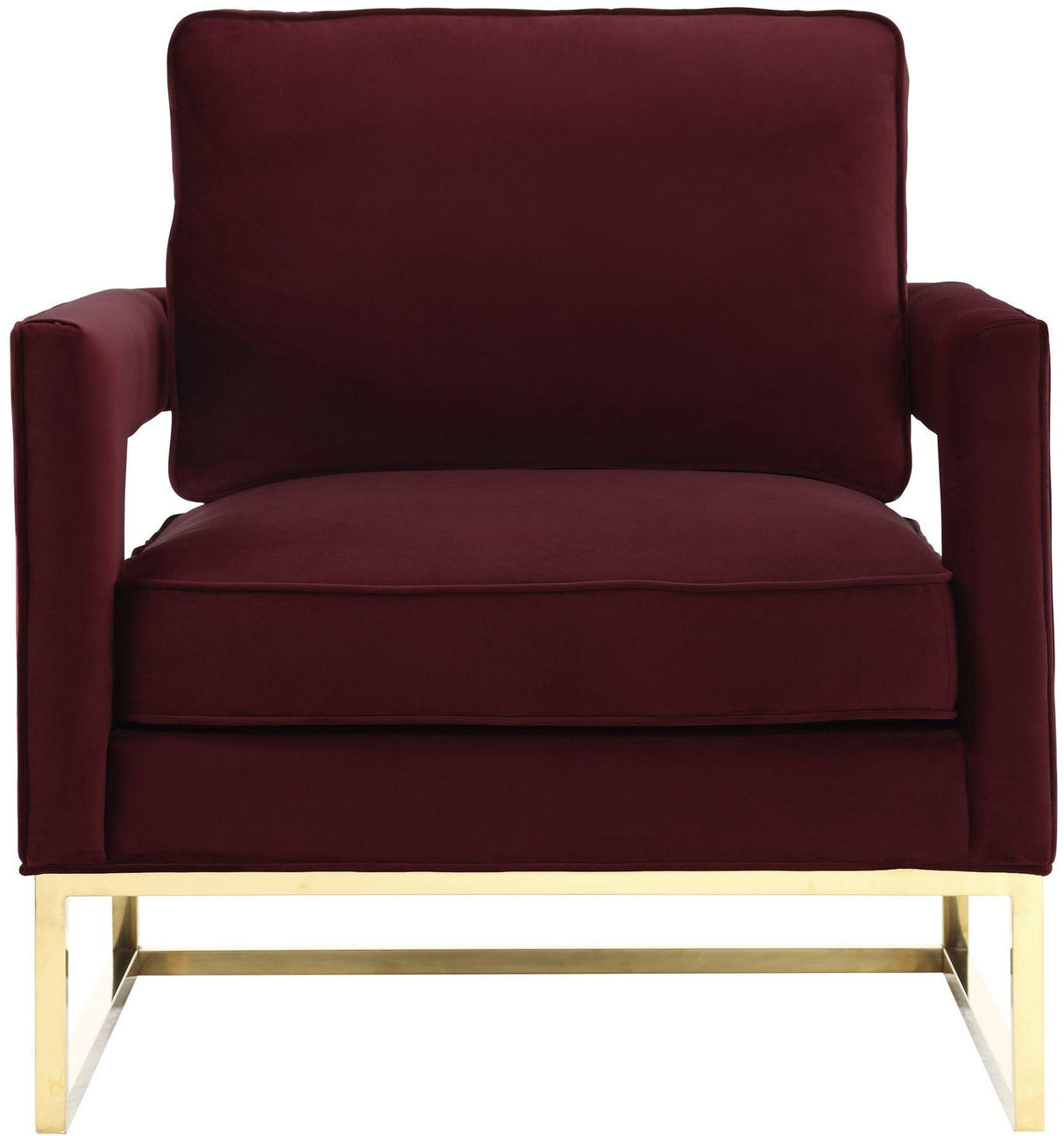 Avery Velvet Accent Chair