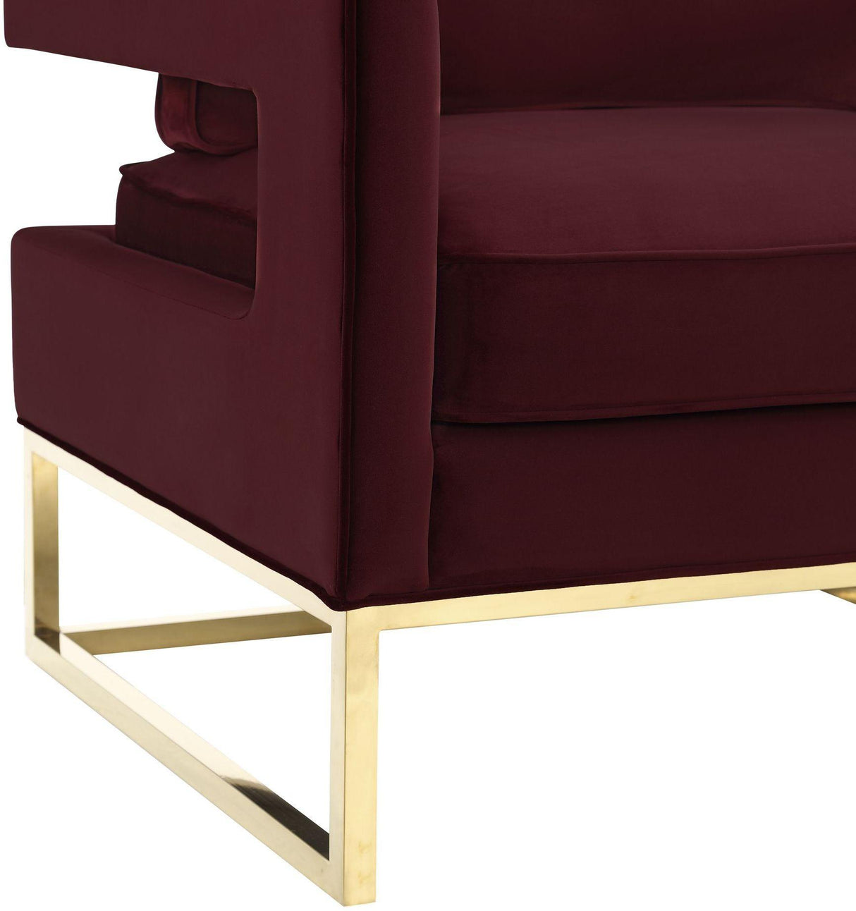 Avery Velvet Accent Chair