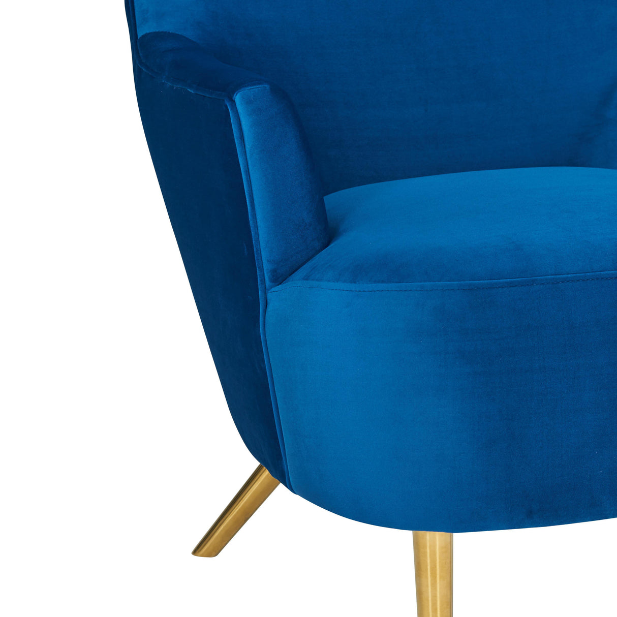 Julia Velvet Wingback Chair