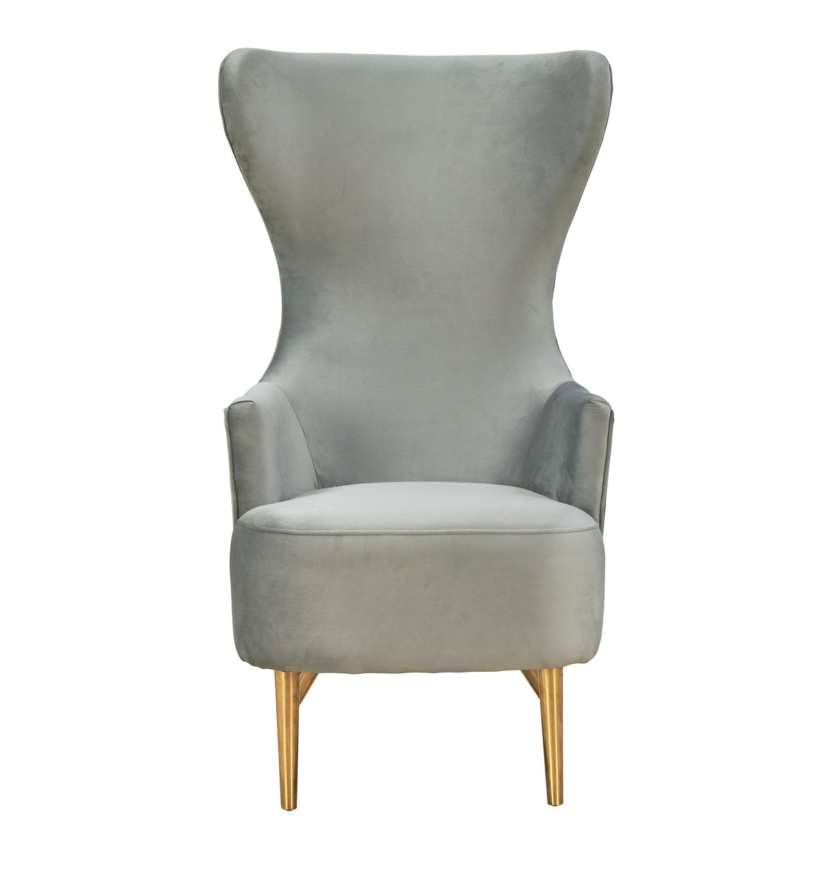Julia Velvet Wingback Chair