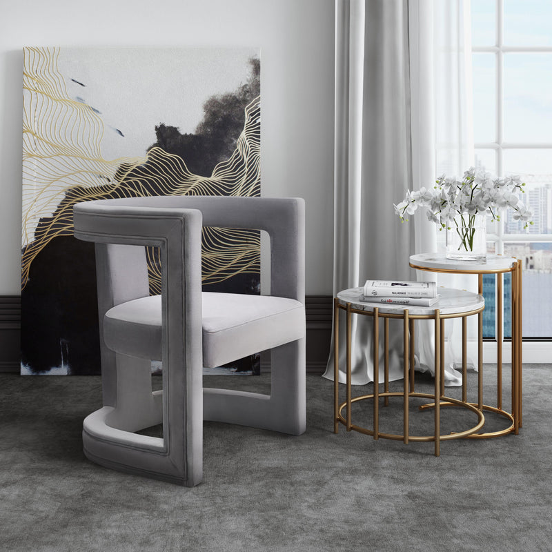 Ada Velvet Accent Chair