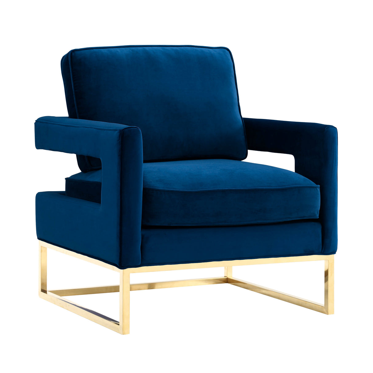 Avery Velvet Accent Chair