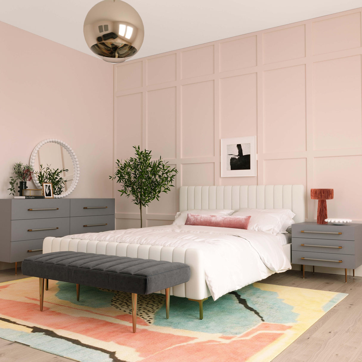 Trident 62" 6-Drawer Dresser