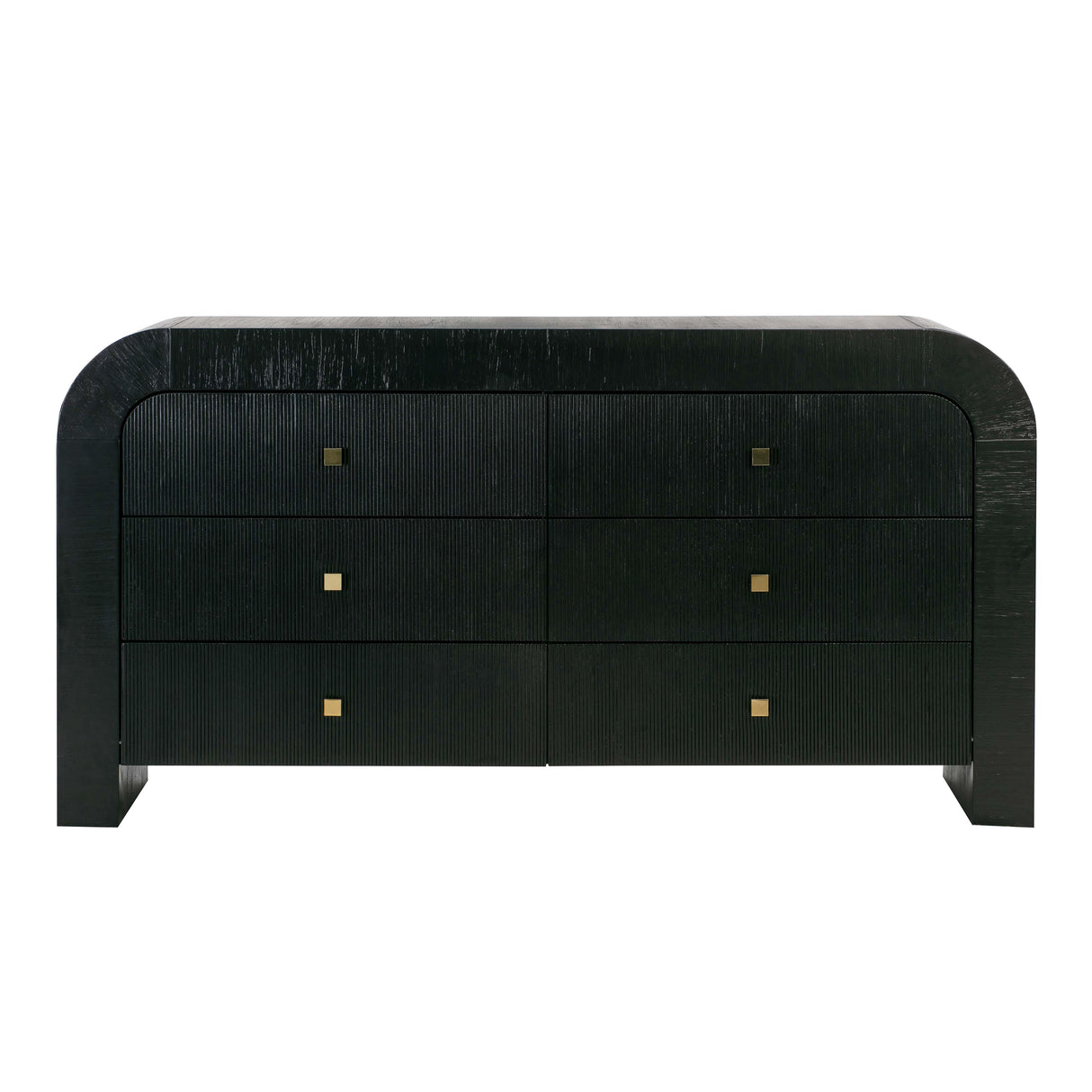 Hump 62" Arched 6-Drawer Dresser