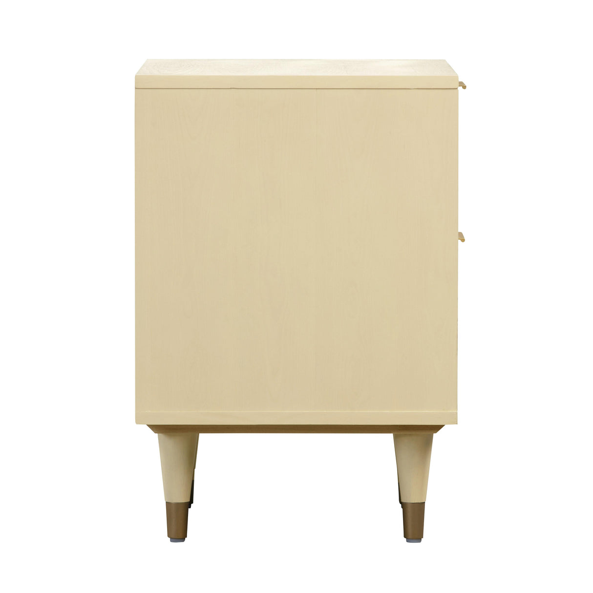 Sierra 22" Cane 2-Drawer Nightstand