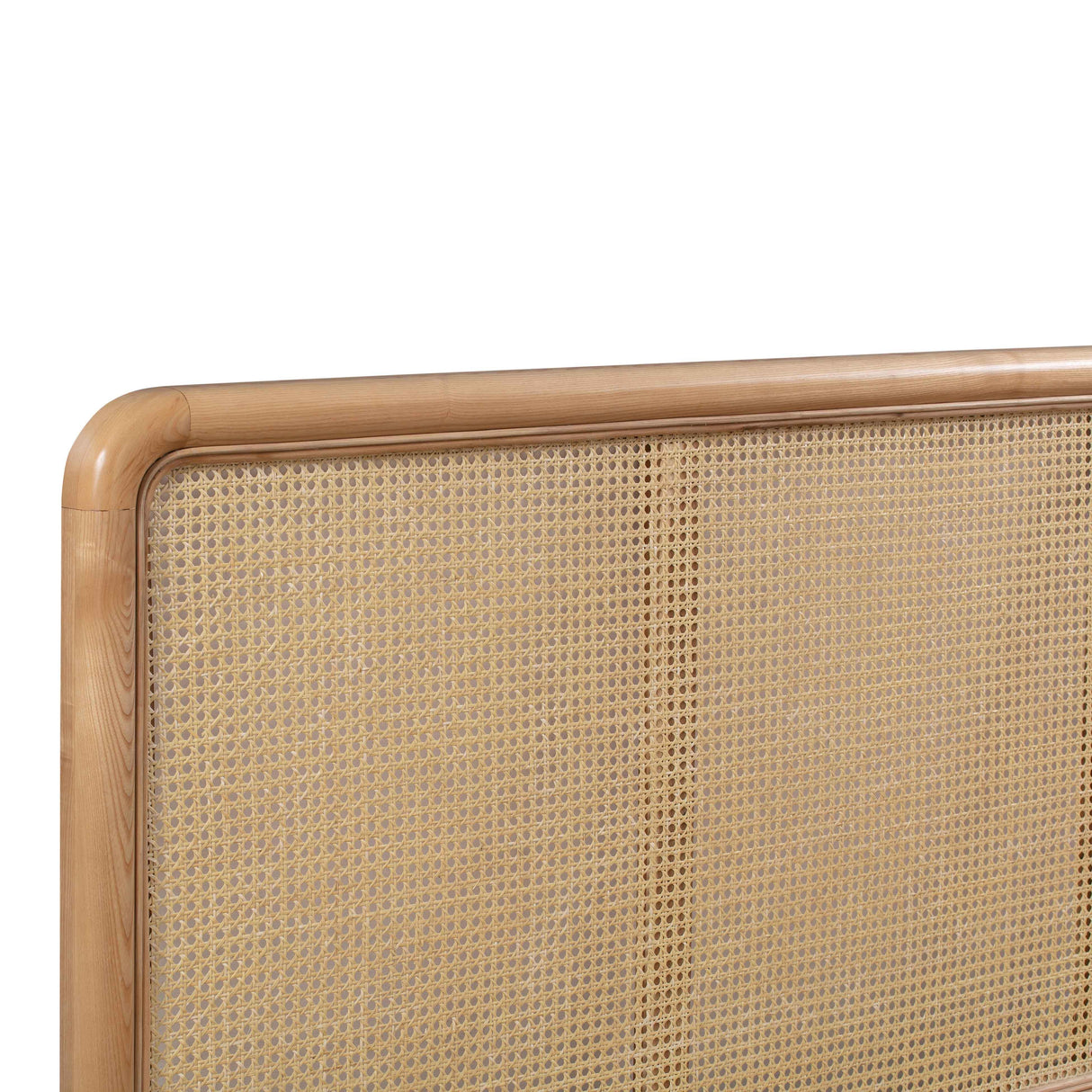 Kavali Velvet and Cane Bed